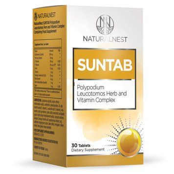Дієтична добавка для захисту шкіри від сонця &laquo;Suntab&raquo; NATURALNEST, 30 таблеток Лівеста 469299111 фото