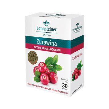Дієтична Добавка Журавлина Langsteiner, 30 капсул Лівеста 468262111 фото
