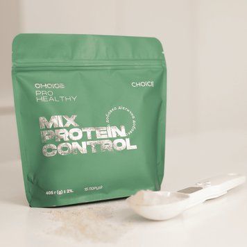 Choice Mix Protein CONTROL &mdash; низькокалорійний поживний коктейль для контролю ваги, 405 г Чойс 485060111 фото