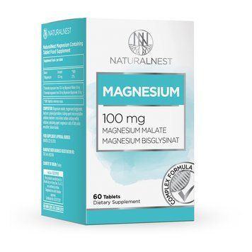 Дієтична добавка Магній NATURALNEST, 60 таблеток Лівеста 468106111 фото
