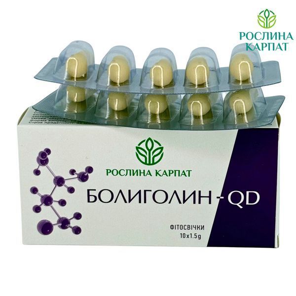Фітосвічки Болиголин QD 10 шт. &ndash; комплексний природний захист від новоутворень Рослина Карпат 484810 484810111 фото