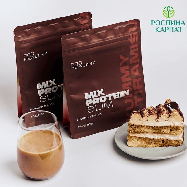 Choice Mix Protein Slim Yummу Tiramisu &mdash; низькокалорійний поживний коктейль, 145 г Чойс 485296111 фото