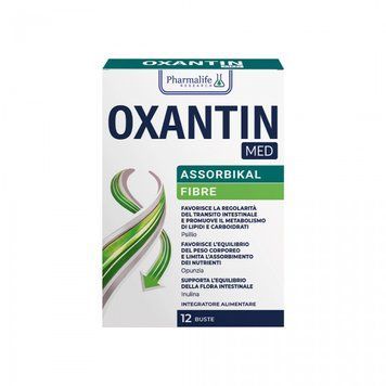 Дієтична добавка з клітковиною для нормалізації маси тіла Oxantin "Абсорбція", 12 саше по 7,4 Лівеста 483210111 фото
