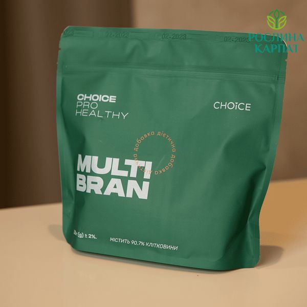 Choice Multi bran мікс клітковини для детоксикації та підтримки імунітету 300 гр Чойс 485040111 фото