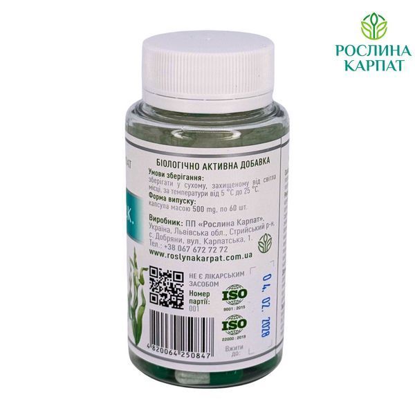 Спіруліна Chlorella &ndash; суперфуд для енергії, очищення та здоров&rsquo;я Рослина Карпат 484804 484804111 фото